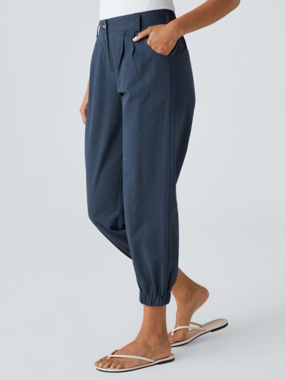 HALARA NWT Mid Rise Casual Joggers with Pockets XL